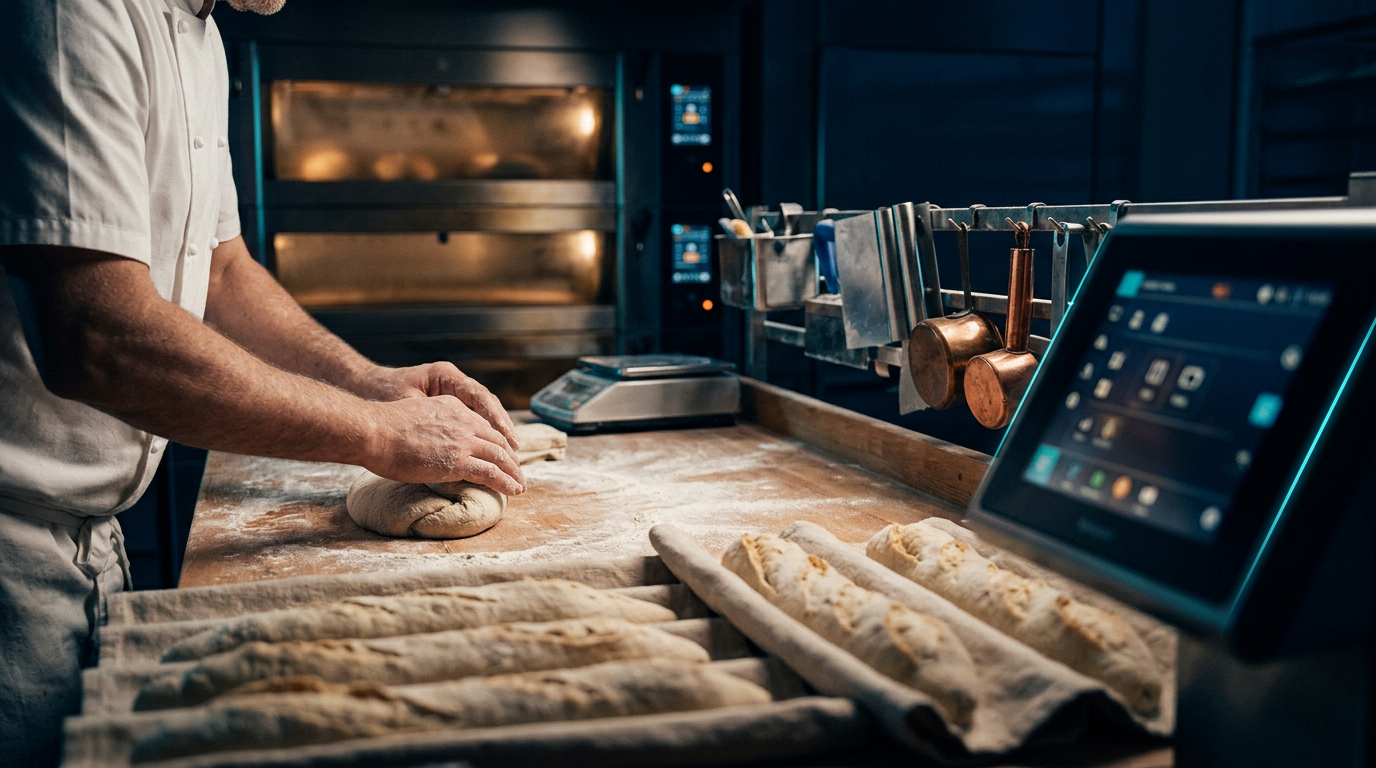 Bäckerei: digital workflow covering enquiry, consultation and delivery