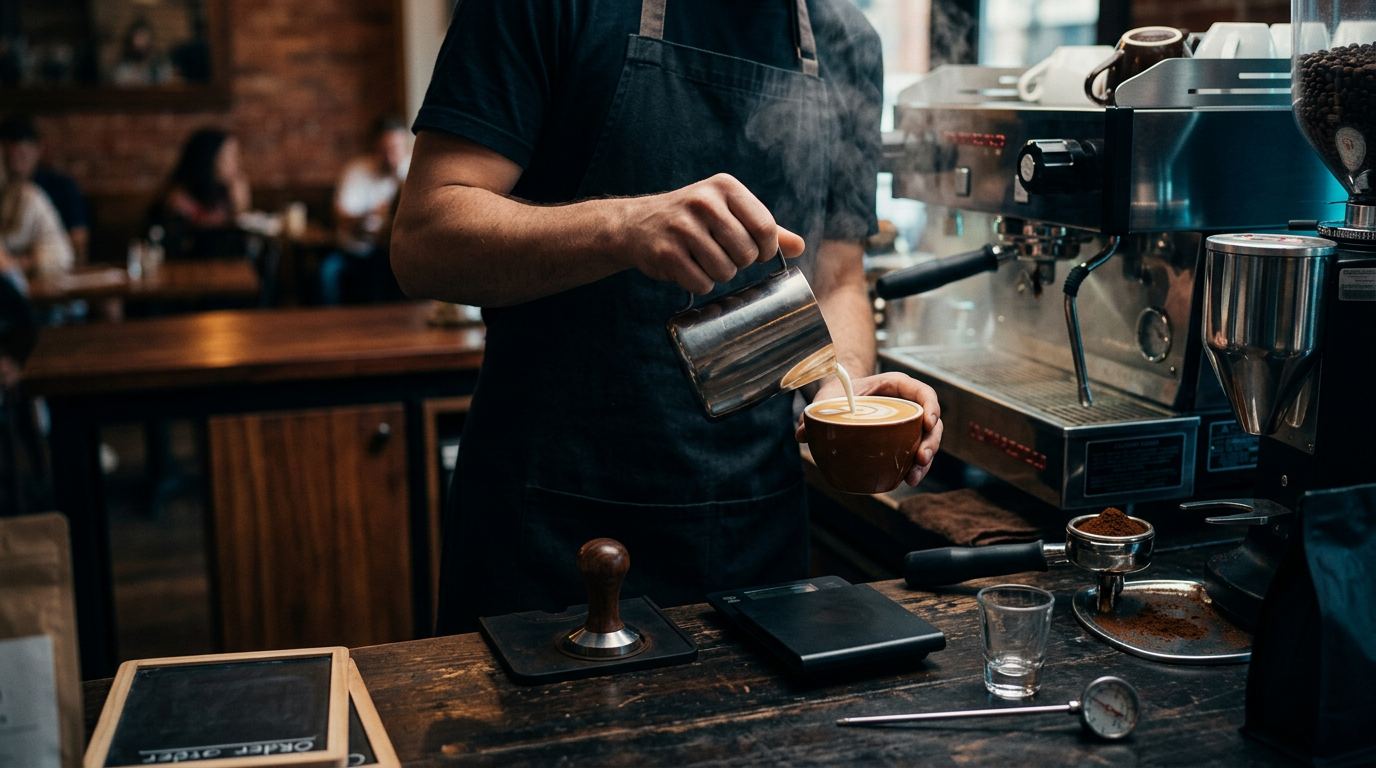 Café: digitaler Workflow mit Anfrage, Beratung und Umsetzung