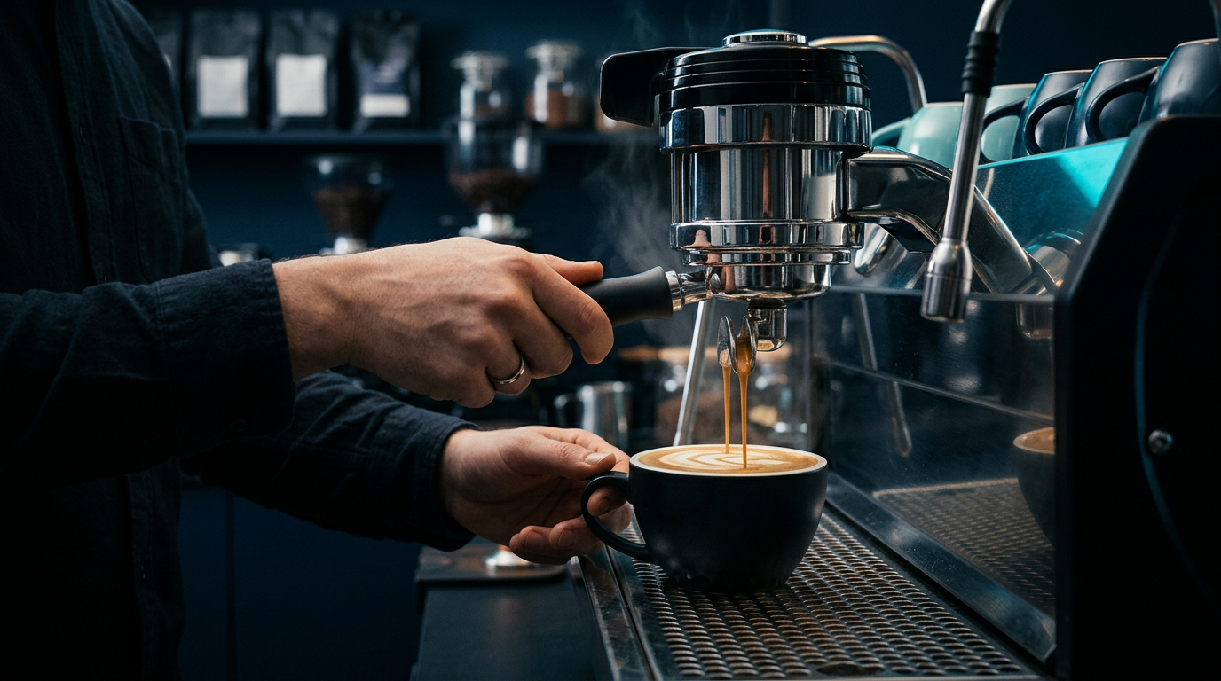 Café: professionelle Online-Präsenz mit vertrauensbildenden Branchenelementen