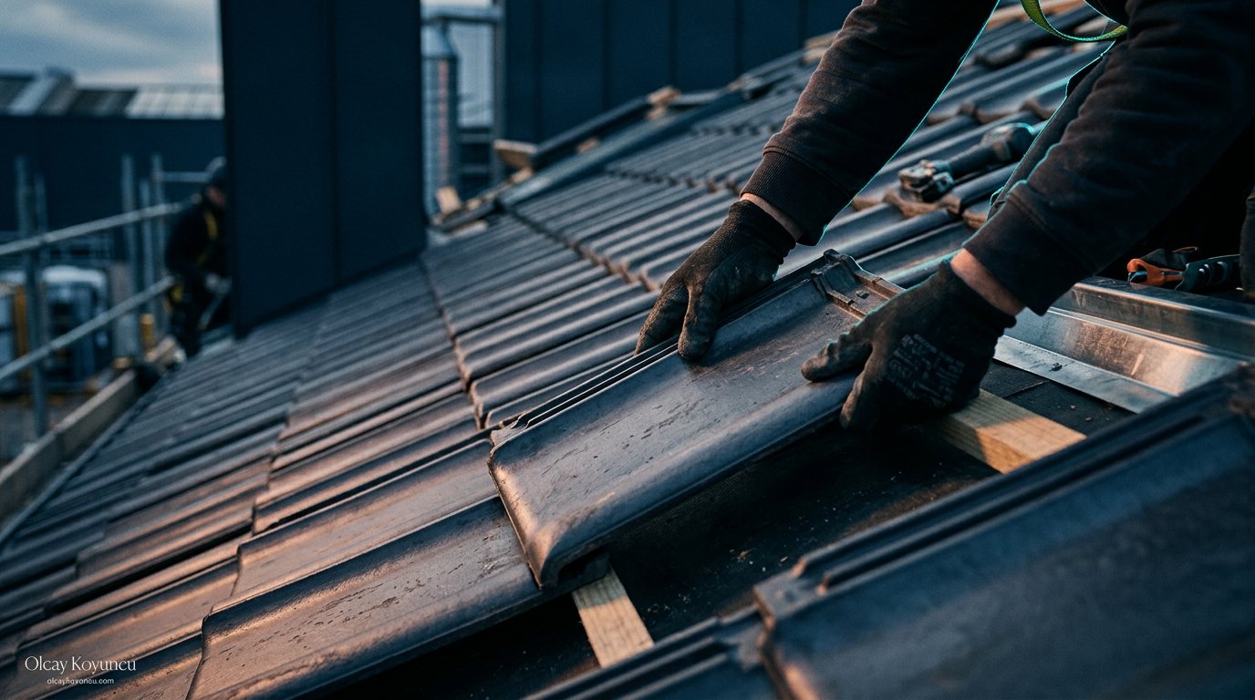 Dachdecker: professionelle Online-Präsenz mit vertrauensbildenden Branchenelementen