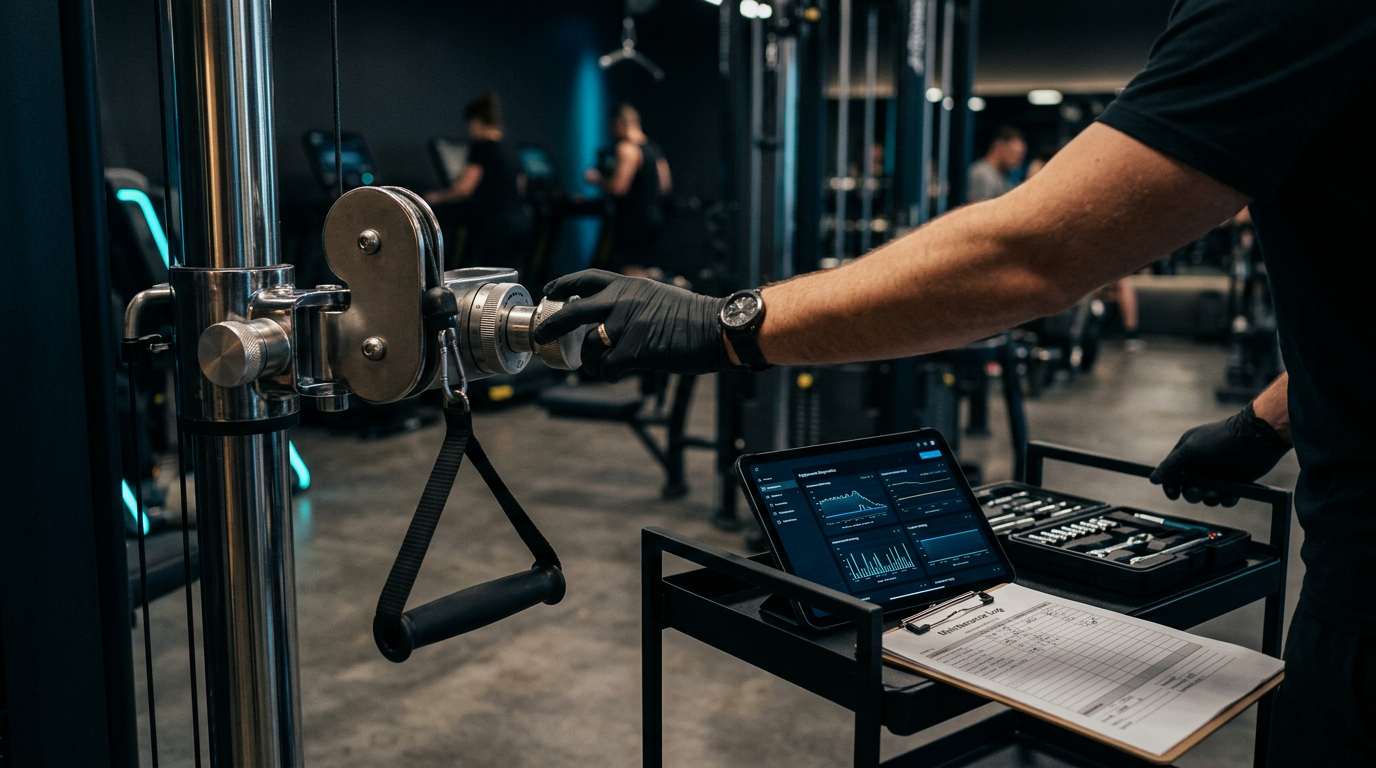 Fitnessstudio: digitaler Workflow mit Anfrage, Beratung und Umsetzung