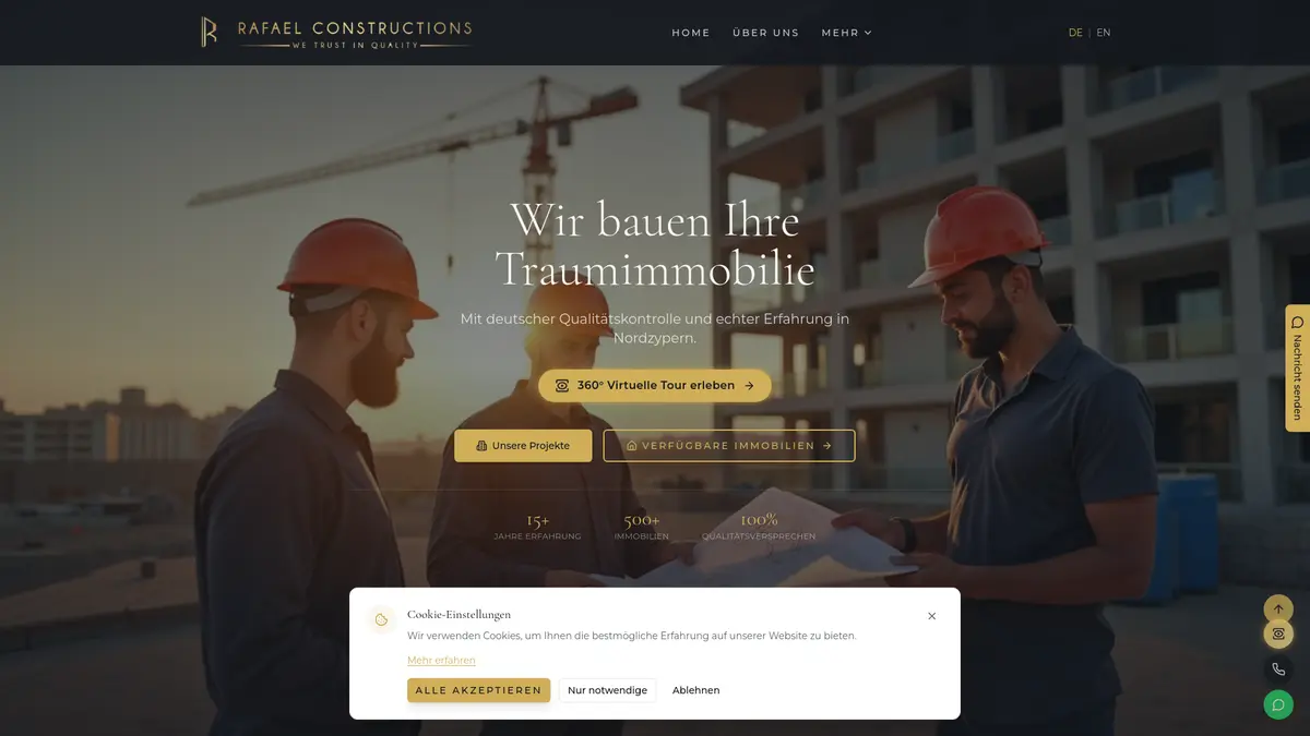 Rafael Constructions – Digital Construction Infrastructure