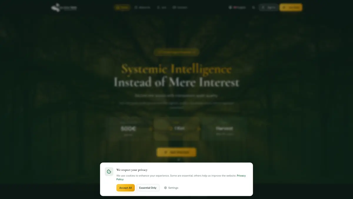 My Green Forest – Investment Platform